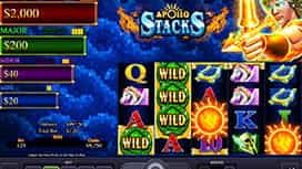Apollo Stacks Online Slots Available at Unibet