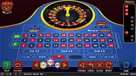 Blazing 7s Roulette Table