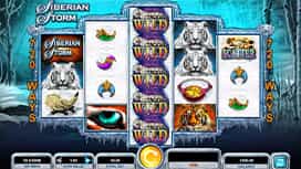 Siberian Storm online slot at BetRivers WV