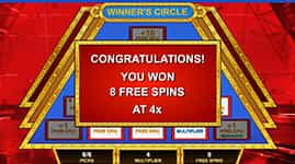The 100000 Pyramid Free Spins