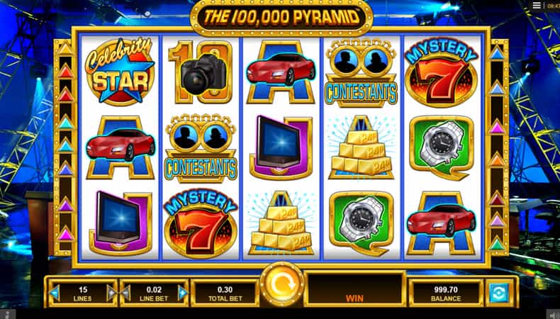 Free Demo Version of the'The 100000 Pyramid Online Slot