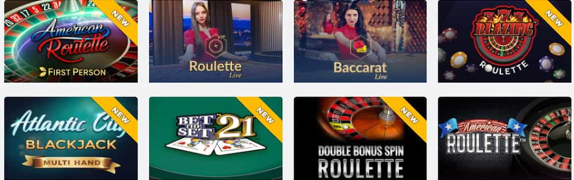 An Overview of the Available Table Games at BetRivers