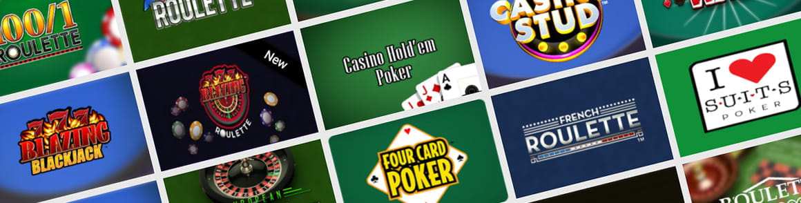 An Overview of the Available Table Games at Unibet Casino 