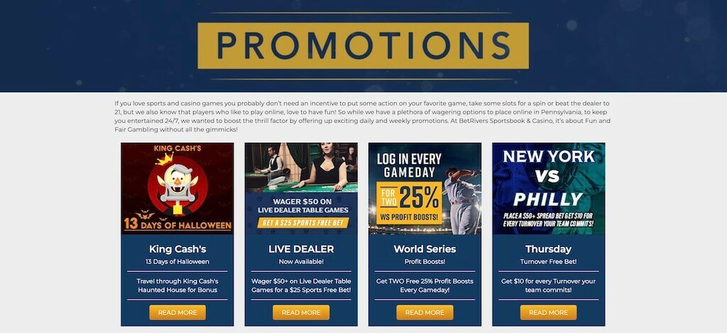 BetRivers Promotions