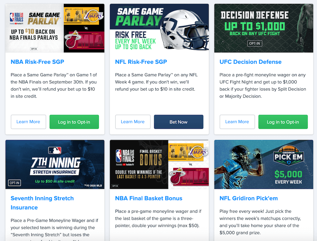 FanDuel Michigan Promotions