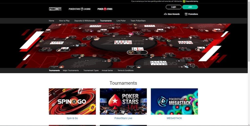 PokerStars Michigan Poker Tournaments